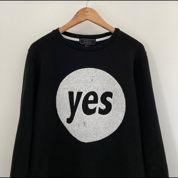 F21 Men Crewneck Sweatshirt Sz L - Picture 2 of 8